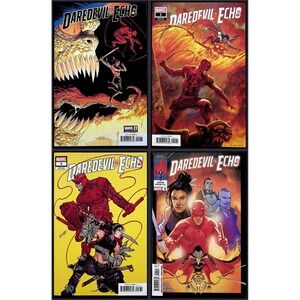 Daredevil Echo Marvel Comics Variant Covers Issues‎ 1 2 3 4  4x Lot DEMAGOBLIN